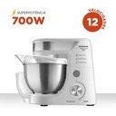 Ver imagem 2 de Batedeira Planetária Premium BP-02P-W-Ti 4,5L 700W 12 Vel Branco-Inox 110V