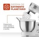Ver imagem 3 de Batedeira Planetária Premium BP-02P-W-Ti 4,5L 700W 12 Vel Branco-Inox 110V