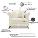 Ver imagem 4 de Poltrona Linho Arras