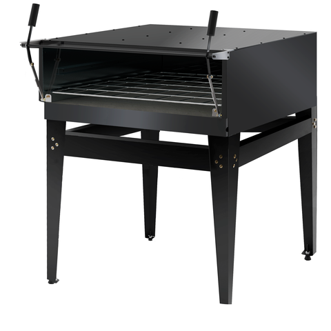 FG80GLP Assador Guilhotina a Gás Glp 80x80cm com Cavalete