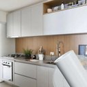 Ver imagem 6 de Papel Tipo Contact 5 Metros Branco Paredes/Móveis/Eletrodomésticos