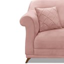Ver imagem 5 de Poltrona Veludo Arras Rosa