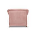 Ver mais imagens de Poltrona Veludo Arras Rosa
