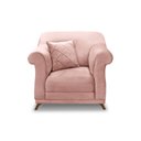 Ver imagem 6 de Poltrona Veludo Arras Rosa