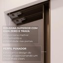 Ver imagem 6 de Guarda-Roupa Casal com Espelho 3 Portas de Correr e 6 Gavetas Multimóveis Crnvh-GRP136 Neve