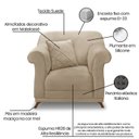 Ver imagem 4 de Poltrona Suede Arras