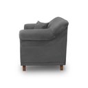 Ver imagem 7 de Poltrona Suede Arras Cinza