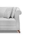Ver imagem 5 de Sofá 2 Lugares 180cm Linho Arras Cinza Grigio