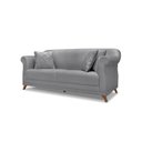 Ver imagem 2 de Sofá 3 Lugares 200cm Linho Arras 