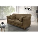 Ver imagem 1 de Sofá 2 Lugares 160cm Suede Arras Marrom Caramelo