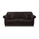 Ver imagem 6 de Sofá 2 Lugares 180cm Suede Arras Marrom Café