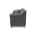 Ver imagem 7 de Sofá 2 Lugares 180cm Suede Arras Cinza