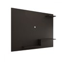 Ver imagem 3 de Painel para Tv até 43 Polegadas La Casa 3 Prateleiras Preto - Panorama Móveis