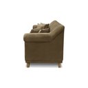 Ver imagem 7 de Sofá 3 Lugares 200cm Suede Arras Marrom Caramelo