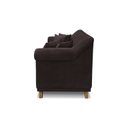 Ver imagem 7 de Sofá 3 Lugares 200cm Suede Arras Preto Café