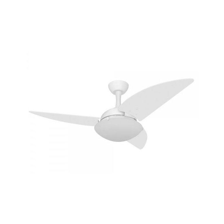 Ventilador Teto Ventax Uno Luxuoso 3 Pás 110v Branco