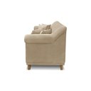 Ver imagem 7 de Sofá 3 Lugares 220cm Suede Arras Bege