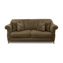 Ver imagem 6 de Sofá 3 Lugares 220cm Suede Arras Marrom Caramelo