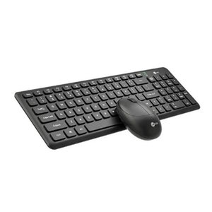 Kit Teclado e Mouse Wieless Preto Kw204 Lecoo