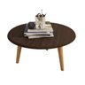 Mesa de Centro Redonda Retrô Decor Móveis Bechara - 3