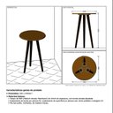 Ver imagem 4 de Mesa de Apoio Estilo Vintage Retrô Decor