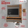 Estante Home Búzios Para TVs até 60 Polegadas 2 Gavetas Móveis Bechara - 5