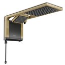 Ver imagem 1 de Chuveiro Acqua Duo Black / Matte Gold 220 Volts 6800 Watts - 7510169 - Lorenzetti Chuveiro Acqua Duo