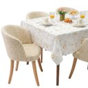 Ver imagem 1 de Toalha de Mesa Quadrada Lepper Super Prática 150x150cm Algodão Floral Campina