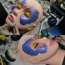 Ver imagem 6 de Cílios Maquiagem Prática Modelo Manequim de Cabeça Chata