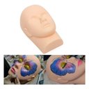 Ver imagem 1 de Cílios Maquiagem Prática Modelo Manequim de Cabeça Chata