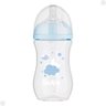 Mamadeira Azul Anticólica 270ml para Bebês de + 2 Meses Buba - 1