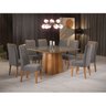 Conjunto Sala de Jantar Mesa Bela com 8 Cadeiras Iza - 1
