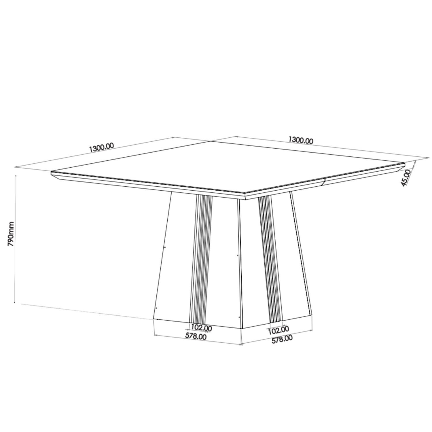 Conjunto Sala de Jantar Mesa Bela com 8 Cadeiras Iza  - 3