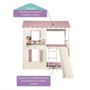 Ver imagem 4 de Beliche Montessoriano com Escorregador Club House Premium Casatema MadeiraOriginals