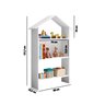 Estante Infantil Casinha com 3 Prateleiras Casatema MadeiraOriginals - 3
