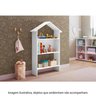 Estante Infantil Casinha com 3 Prateleiras Casatema MadeiraOriginals - 5