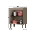 Ver imagem 3 de Balcão Cozinha P/ Cooktop C/ Tampo Connect C/ 2 Portas 60cm Duna/cristal - Henn