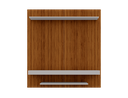Ver imagem 2 de Painel Ripado para TV até 60 Polegadas 150CMX160,2cm 2 Prateleiras Impressão Off White Móveis Bechara Leme Marrom