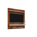 Ver imagem 3 de Painel Ripado para TV até 60 Polegadas 150cmx160,2cm 2 Prateleiras Impressão Off White Móveis Bechara Leme