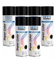 Ver imagem 3 de Kit Tinta Spray 6 Latas Preto Brilhante Uso Geral Multiuso