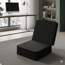 Ver imagem 1 de Colchão Dobrável 3 em 1 Espuma Confortável para Dormir e Acampar Oferta