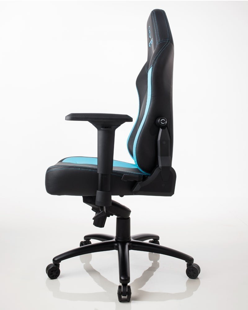Cadeira Gamer Ergonômica Azul e Preta Roxtor - 5