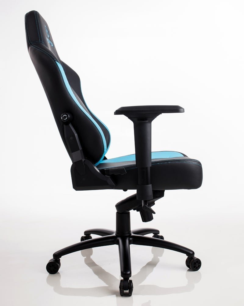 Cadeira Gamer Ergonômica Azul e Preta Roxtor - 6