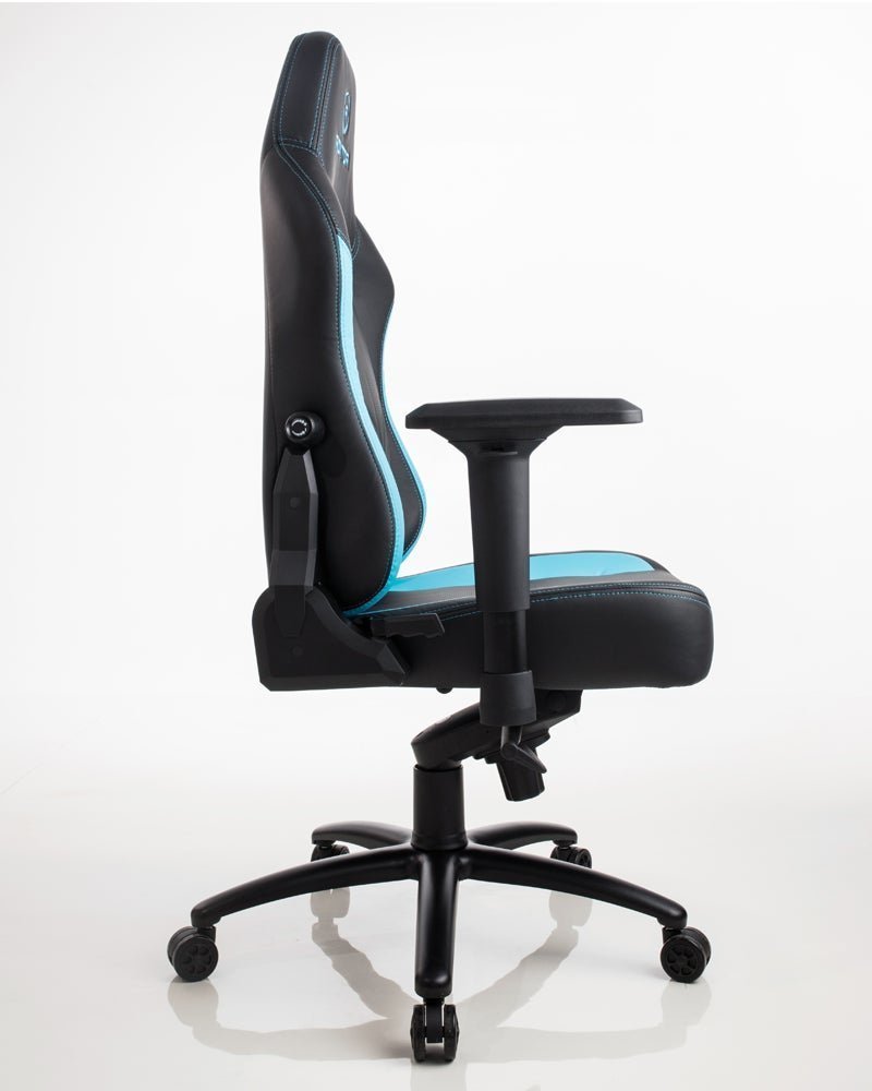 Cadeira Gamer Ergonômica Azul e Preta Roxtor - 3