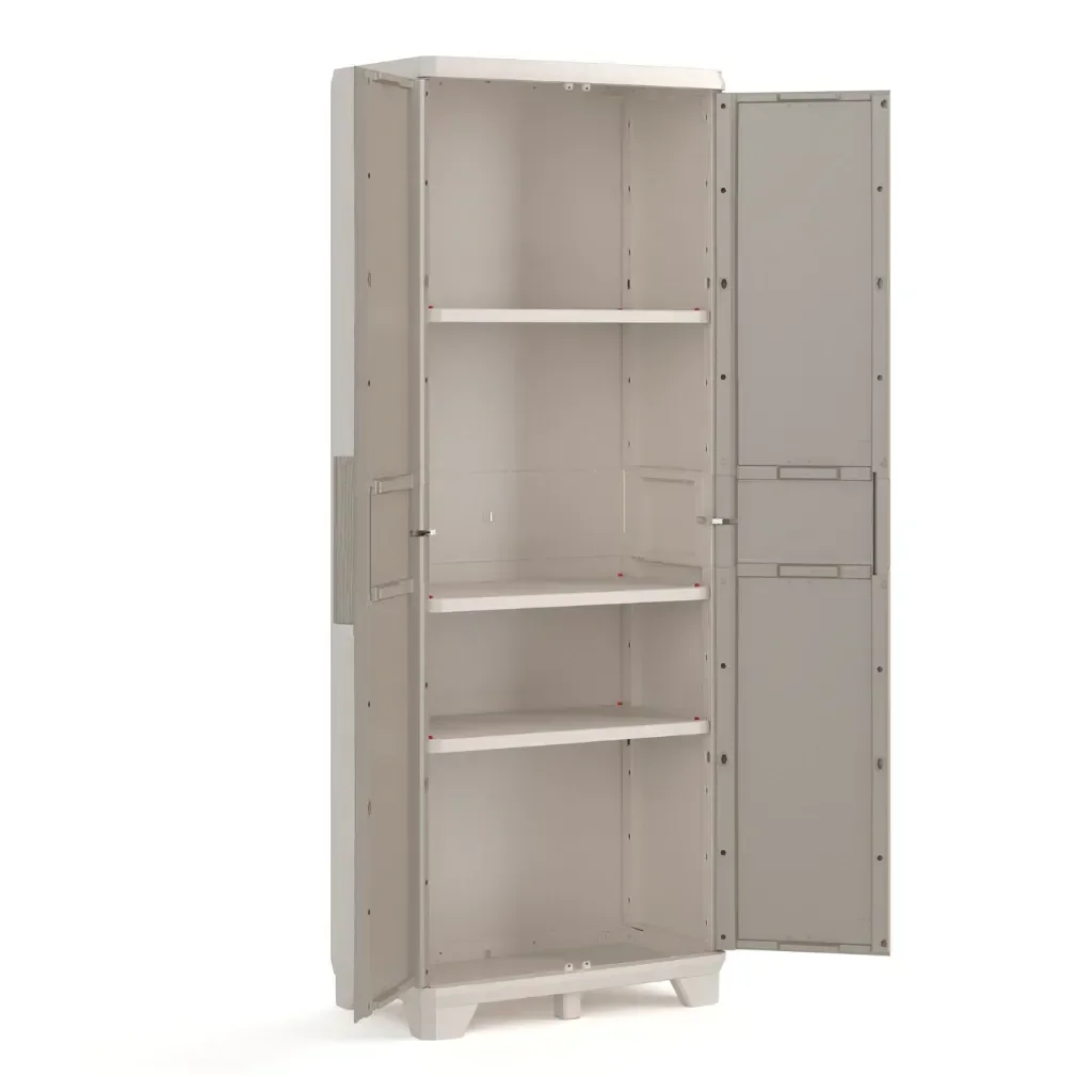 Armario Alto 2 Portas Linear Wood - 3