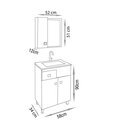 Ver imagem 4 de Conjunto para Banheiro Pop com Pés - Fabribam Gabinetes