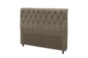 Ver imagem 1 de Cabeceira Viena Plus Casal 1400mm Suede Bege - Simbal