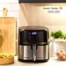 Fritadeira sem Óleo Air Fryer Digital 5l Mondial 60hz Preto/inox 2000w Af-50-dvi 127v - 5