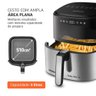 Fritadeira sem Óleo Air Fryer Digital 5l Mondial 60hz Preto/inox 2000w Af-50-dvi 127v - 6