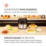 Fritadeira sem Óleo Air Fryer Digital 5l Mondial 60hz Preto/inox 2000w Af-50-dvi 127v - 2